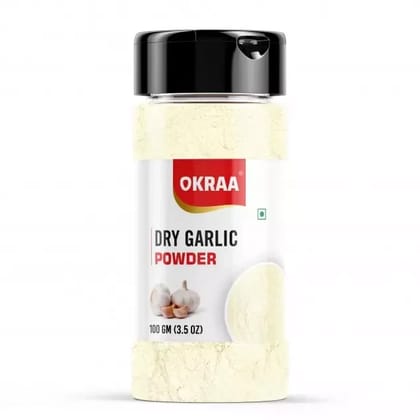 OKRAA  Garlic Powder (Dehydrated Lasun Powder) - 100g