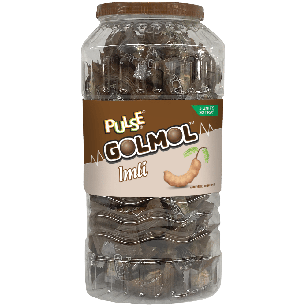 Pulse Golmol Jar || Golmol Imli Goli || 145 Pieces || 525 Grams