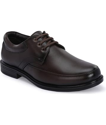 YOU LIkE Brown Men's Derby Formal Shoes