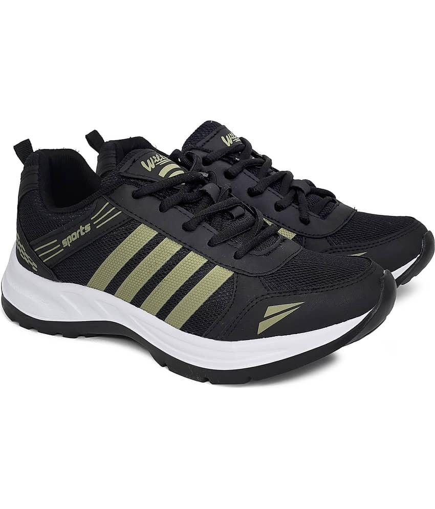 ASIAN COSCO-13 Black Men's Sports Running Shoes