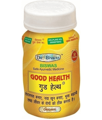 Ayurvedic Dr. Biswas Good Health Capsule 50 no.s Unflavoured Pack of 1