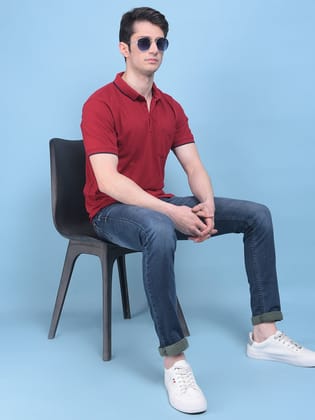Maroon T-Shirt-S / Maroon
