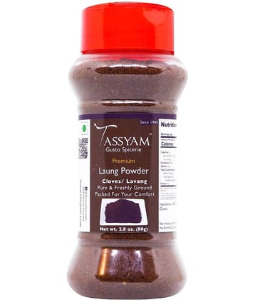Tassyam Premium Ground Cloves 80 gm