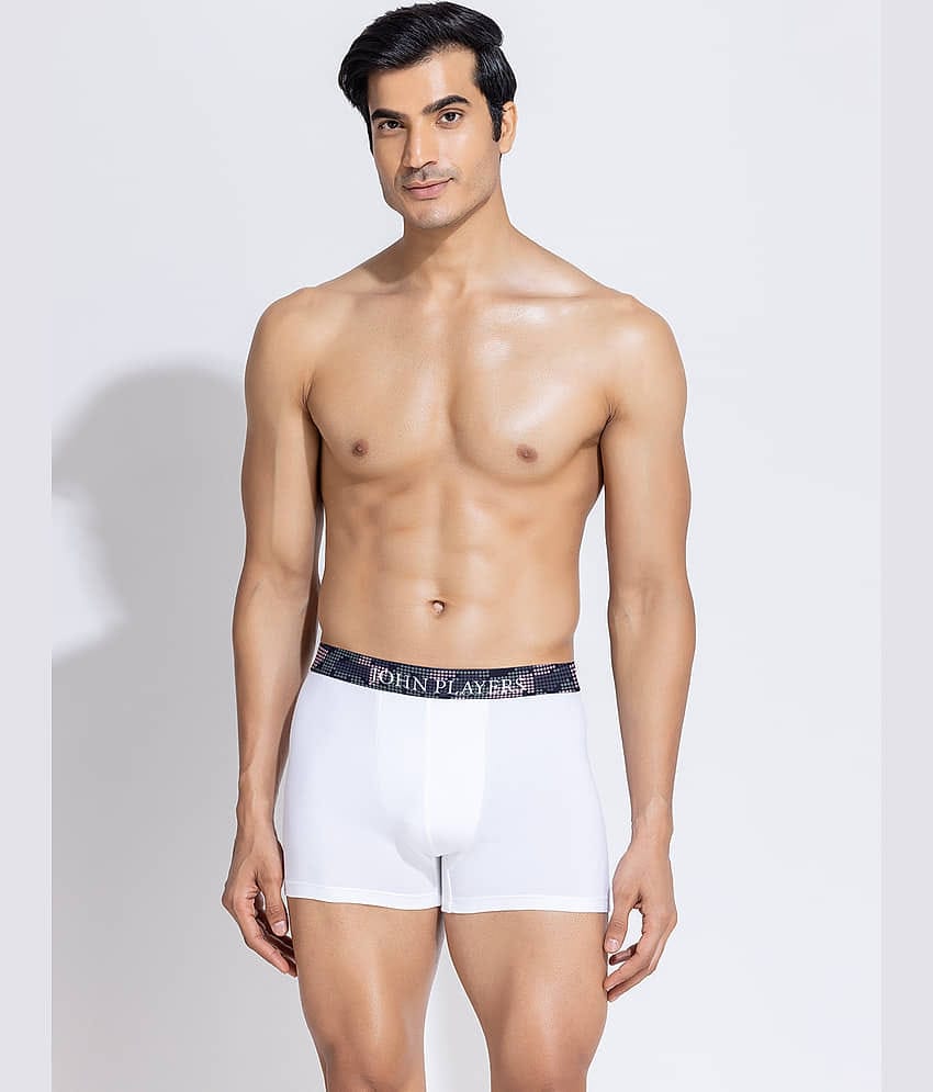 John Players White John Players Trunks Cotton Men's Trunks ( Pack of 1 )