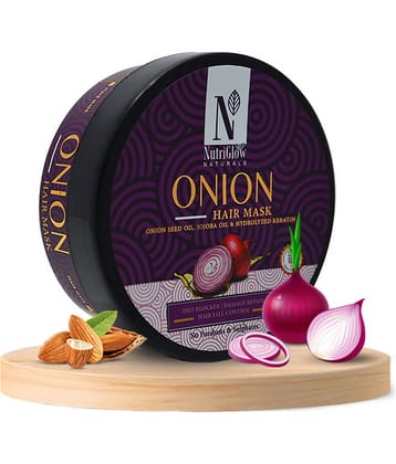 Nutriglow Effective Against Damaged Hair ONION Hair Mask 200 g