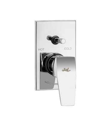 Dras Pro Bright Gold Exposed part of Single Lever Concealed Divertor Mixer Push Type