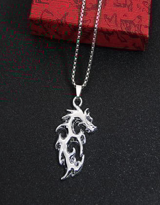 Khaleesi's Dragon Pendant-With Box Chain