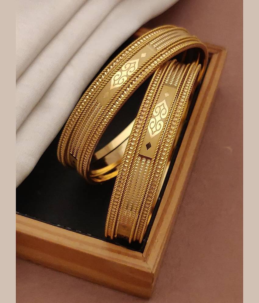 Shivay Fashion Gold Bangle ( Pack of 1 )