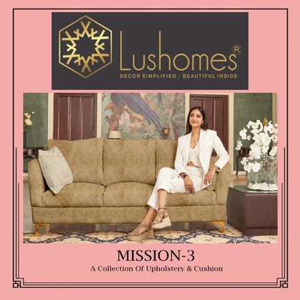 Lushomes 100% Polyester 54 Inches Width MISSION-3 430 GSM Fabric