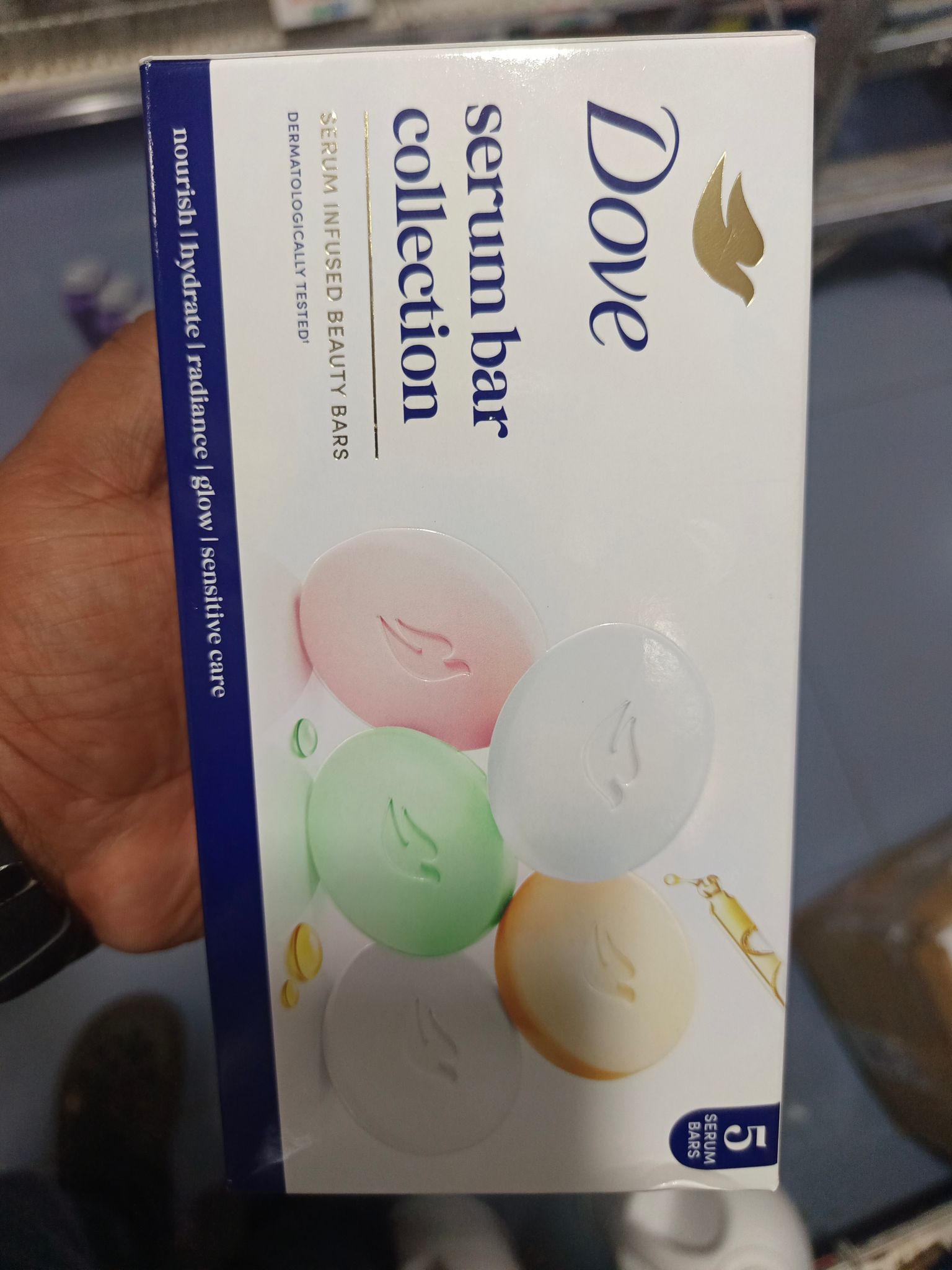 Dove Serum bar Collection 5 Bars 