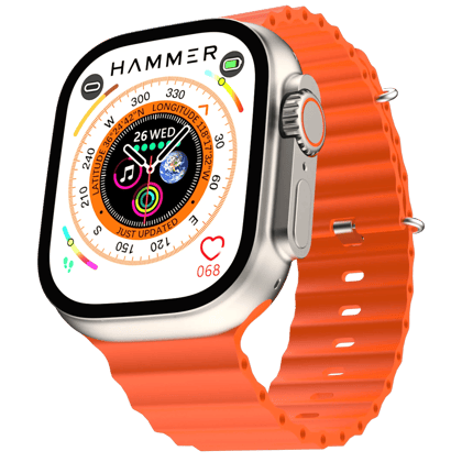 Hammer Ultra Classic with 2.01"  Largest Display Bluetooth Calling Smartwatch
