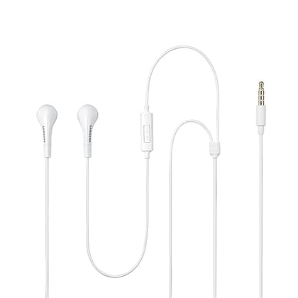 Samsung EHS64 Original Earphones With Mic (White)