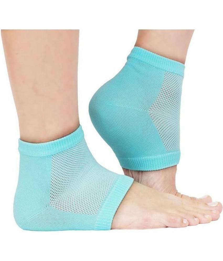 9 UINE Silicone Gel Heel Socks With Gel Pad Foot Protector Free Size