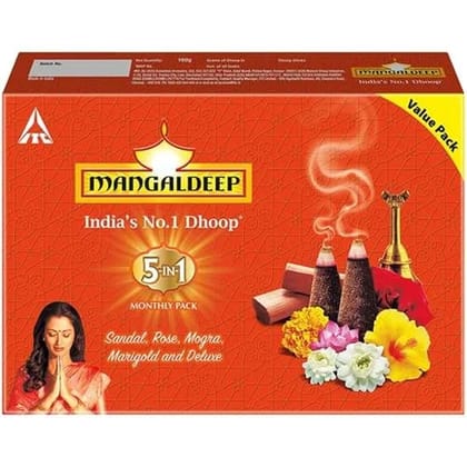 Mangaldeep 5 In 1 Wet Dhoop 180 g
