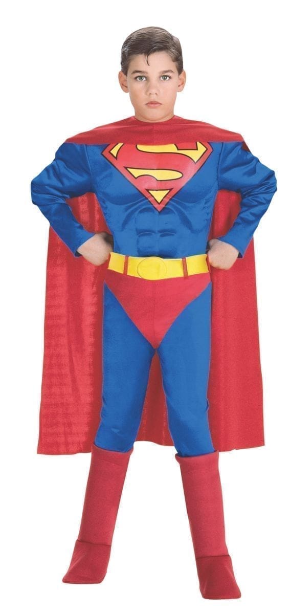 Wanna Party SuPerman Muscle Chest Costume for Boys