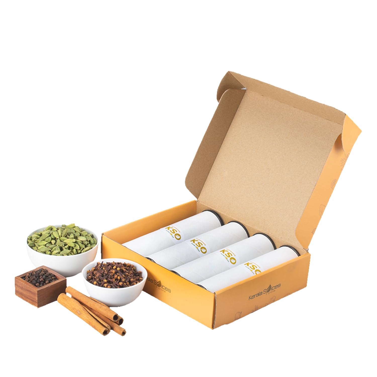 KERALA SPICES Whole Spices Combo for Kitchen | Assorted Best Indian Spices | 100% Natural & Aromatic | Ideal for Cooking & Gifting