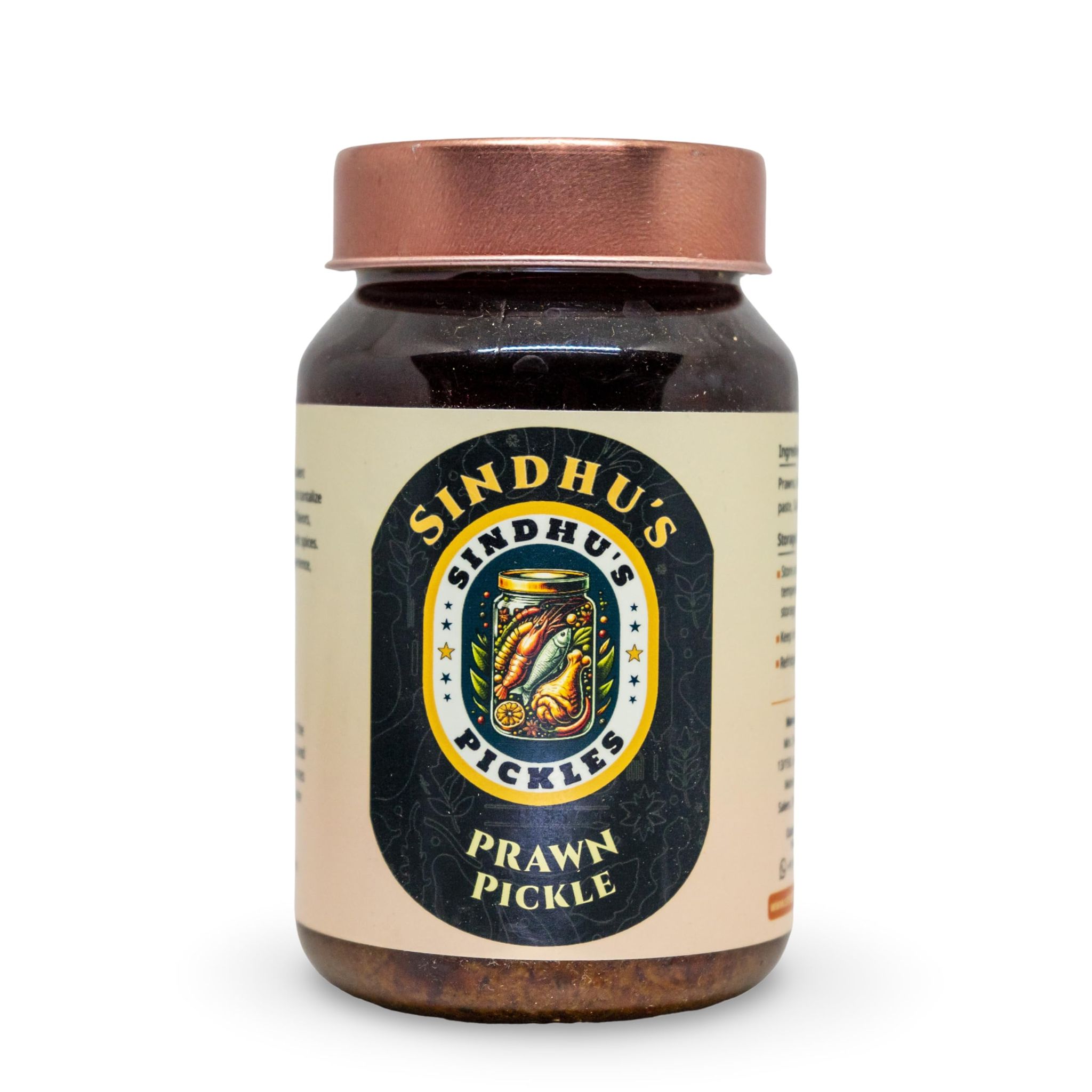 Sindhu's Prawn Pickle, Indian Seafood Delicacy, Homemade Pickle