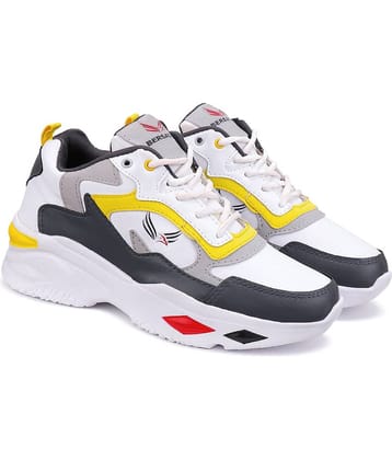 Bersache Men Sports Shoes Yellow Men's Sports Running Shoes