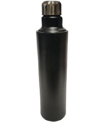 Dynore - School Bottle Black School Water Bottle 900 mL ( Set of 1 )