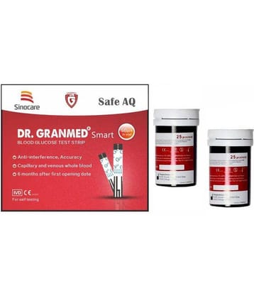 Dr Granmed 50 Glucometer Strips Strips