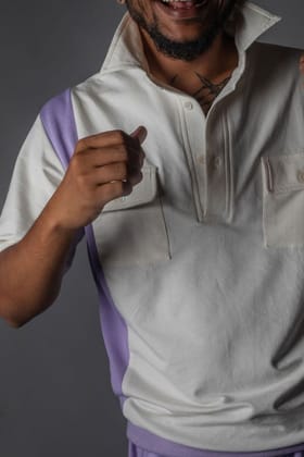 Mechanic Polo T-Shirt (Mauve)-Small