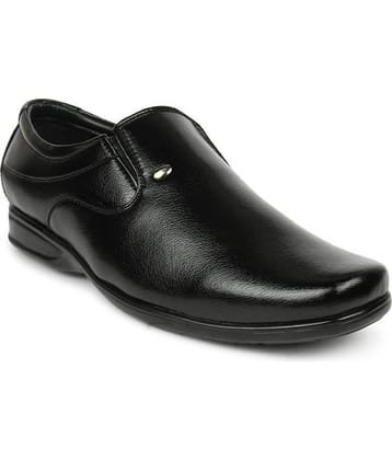 Action - Black Men's Slip On Formal Shoes