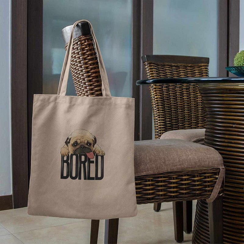 Bored Pug Baby Tote Bag