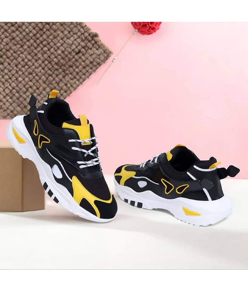 VATELIO Stylish/Comfortable Black Men's Lifestyle Shoes