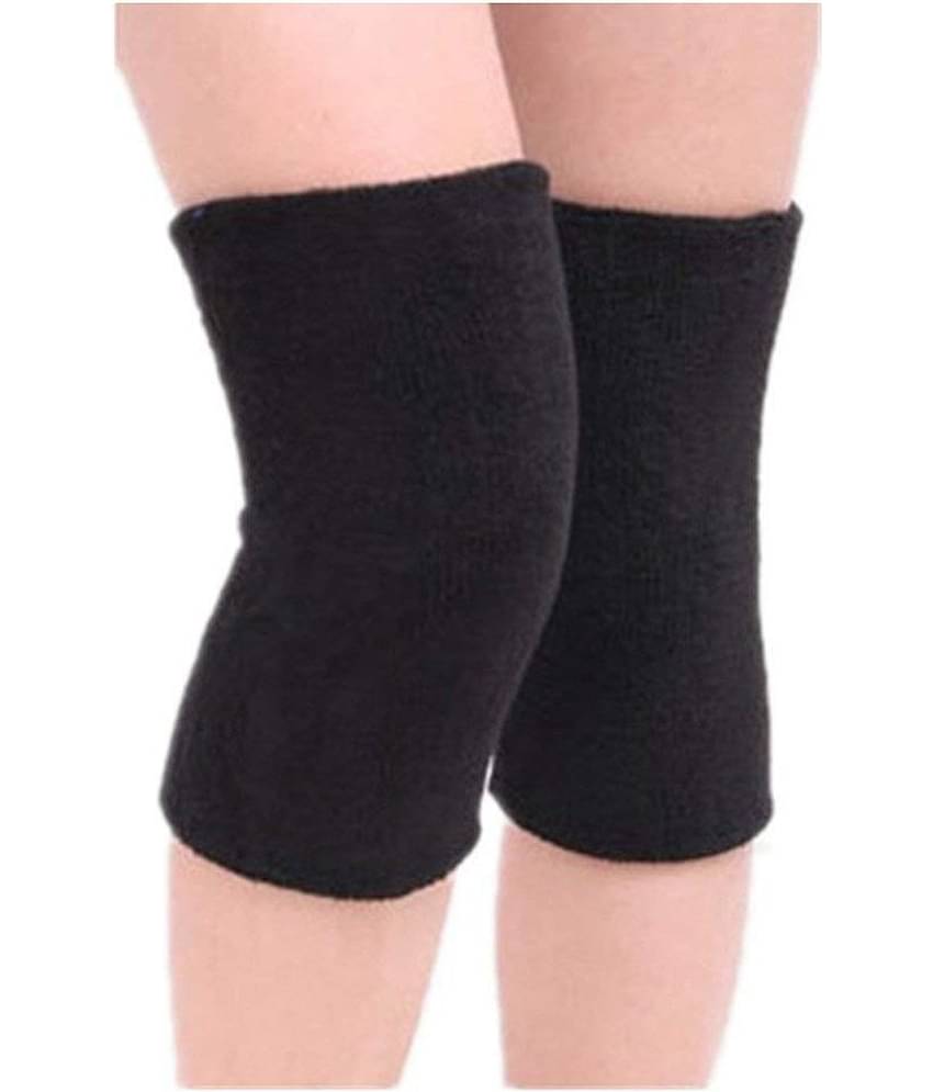 Fashiol Unisex Knee Warmers,Woolen Knee Cap Leg Warmer,Unisex Elastic Support Leg Warm & Winter Protector Knee Cap-Fully stretchable(Unisex)