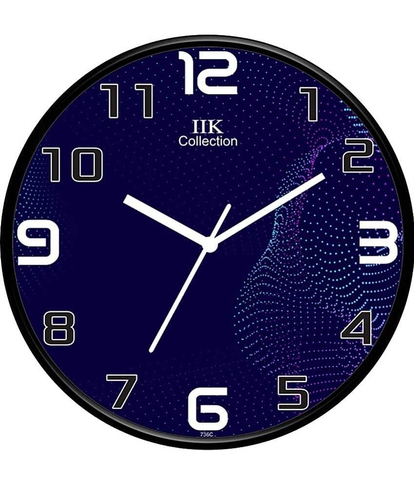 IIK COLLECTION - Circular Analog Wall Clock