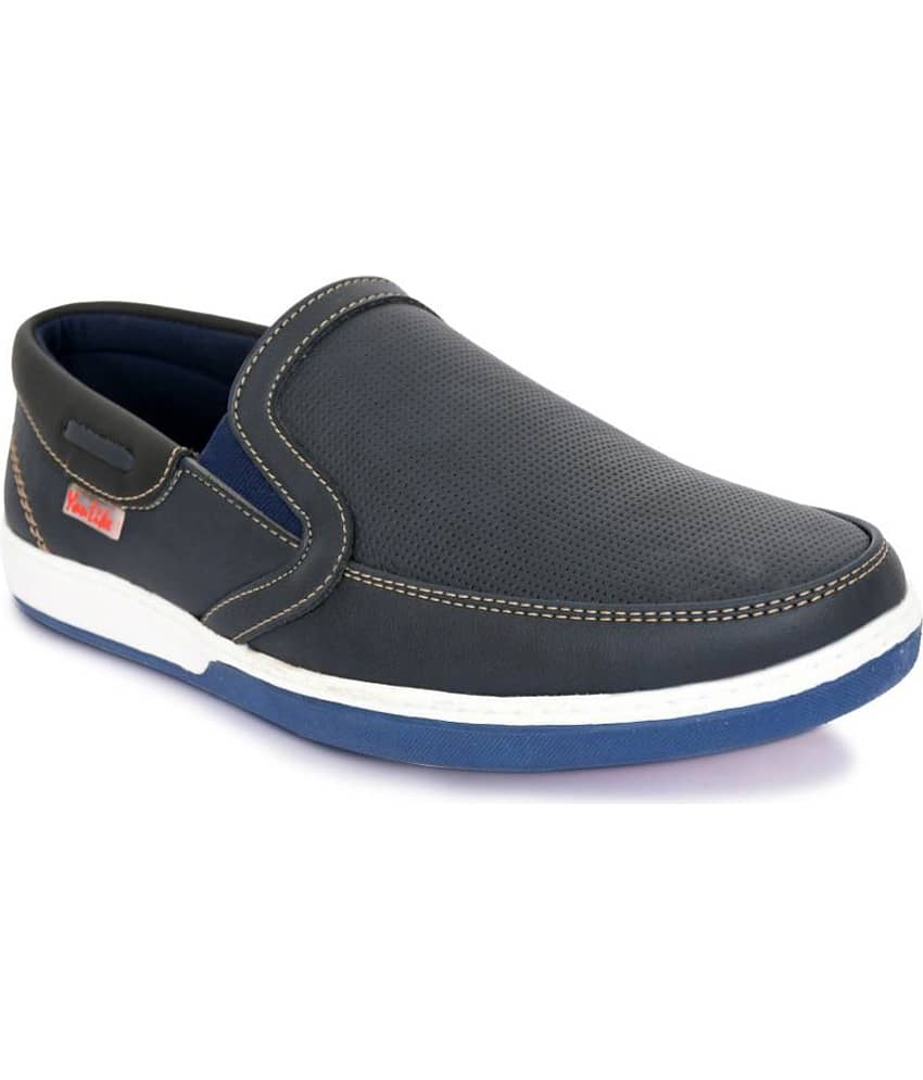 YOU LIkE - Blue Men's Slip-on Shoes