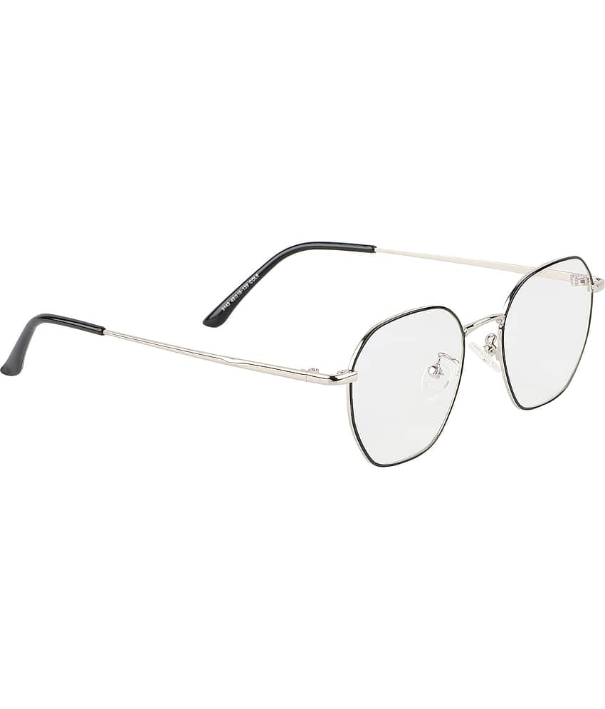 Admire Silver Full Rim Round Computer Glasses ( Pack of 1 )
