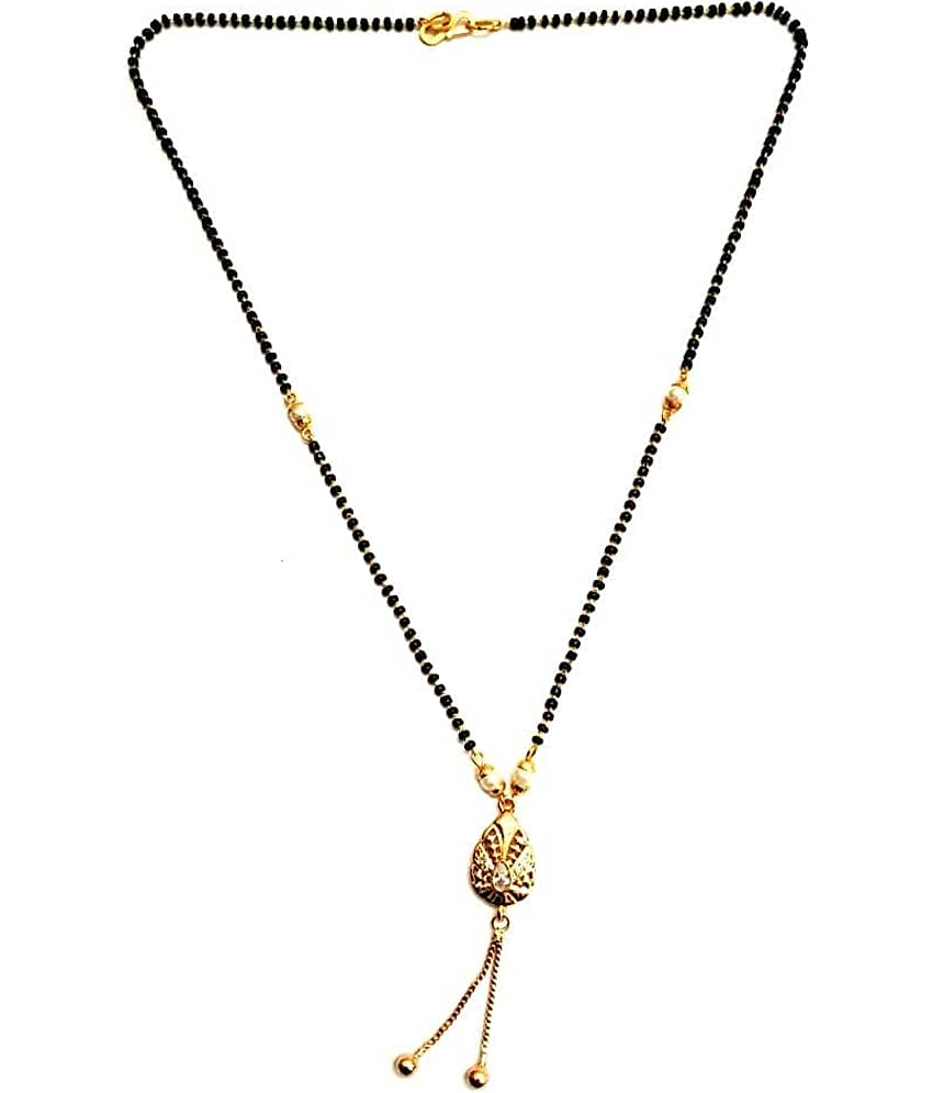 Sunhari Jewels Beautiful Brass Mangalsutra For Women