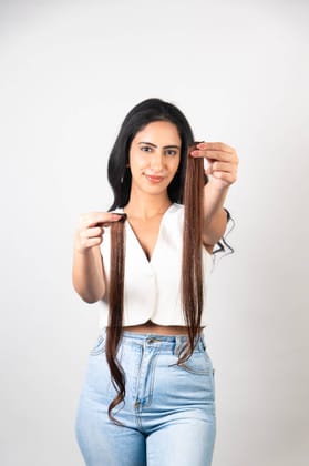 Light brown streak-Light Brown / 12