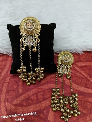 New kashmir earrings,