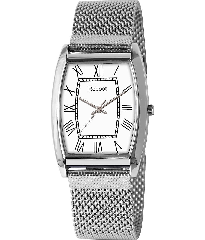 Reboot Silver Stainless Steel Analog Men's Watch