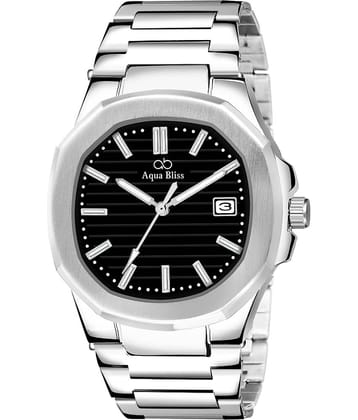 AQUA BLISS - Silver Stainless Steel Analog Men's Watch