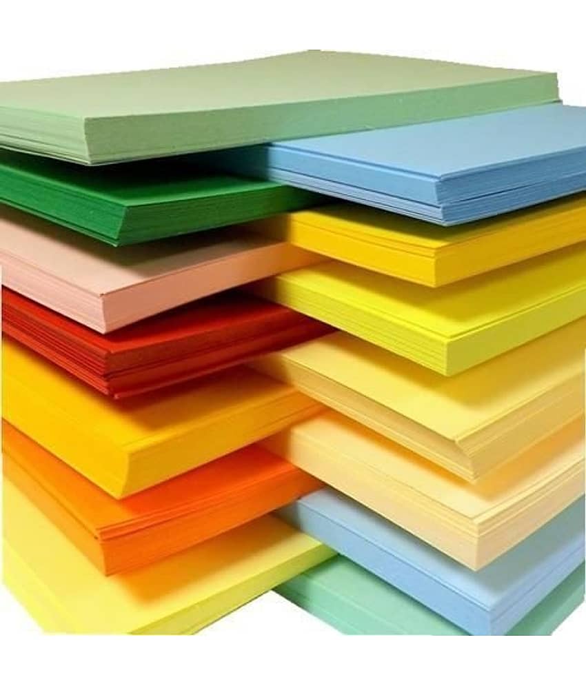 ECLET A3 20 pcs Colour Sheets (5 Colours x 4 Sheets Each) 180GSM