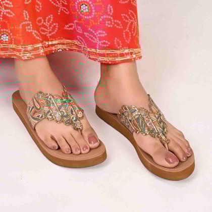 Ruhani Flats-Tan / 36