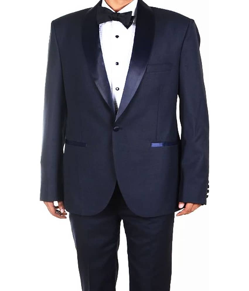 Gwalior Suitings Premium Blue Suit Length