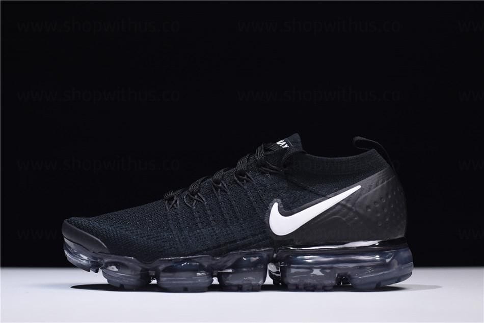 NikeAir VaporMax Flyknit  2 - Black/White-Euro 44