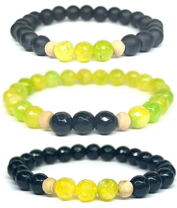 DAIVYA WELLNESS - Multicolor Bracelet ( Pack of 3 )