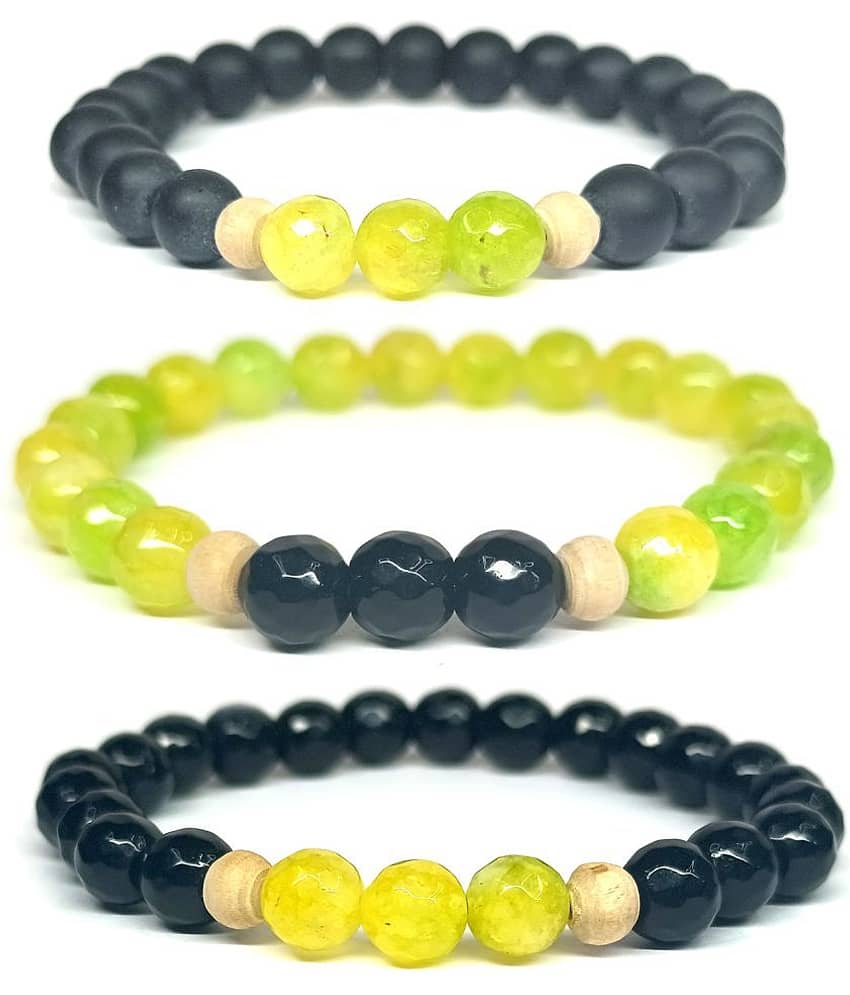 DAIVYA WELLNESS - Multicolor Bracelet ( Pack of 3 )