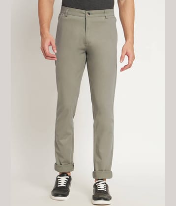 RAGZO Light Green Slim Chinos ( Pack of 1 )