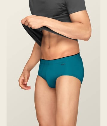 XYXX Pack of 1 Modal Briefs For Men's ( Teal )