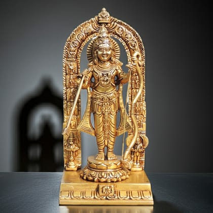 Brass Showpiece Ramlala God Idol Statue (BSMAS1717 H)