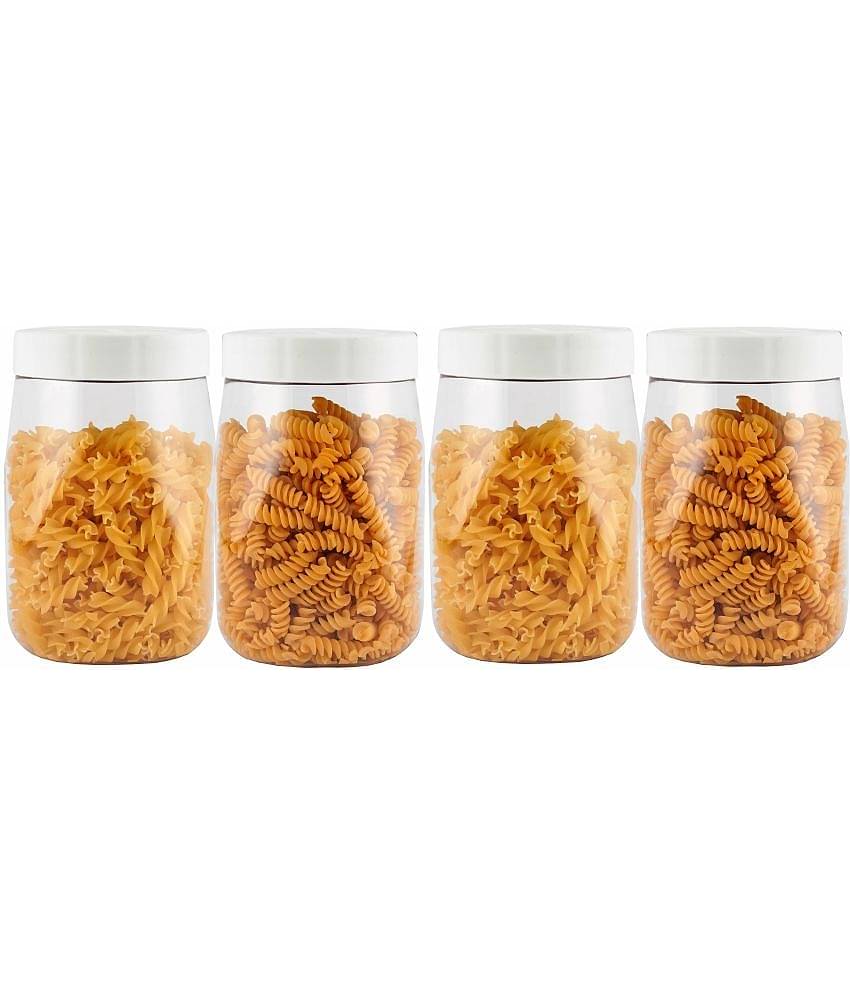 PearlPet - White Polyproplene Utility Container ( Pack of 4 )