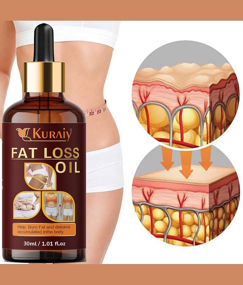 KURAIY Pure Ginger Essential Oil 30ml,Weight Loss Oil