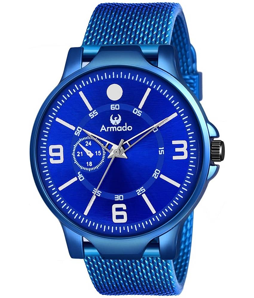 Armado - Blue Rubber Analog Men's Watch