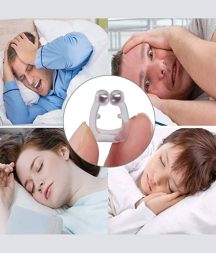 VALLEY GREEN StopSnoring Anti Snore Silicone Magnetic Nose Clip